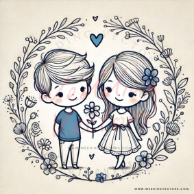 love wedding vectors 6231