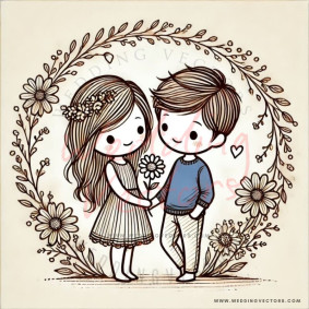 love wedding vectors 6232