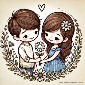 love wedding vectors 6236