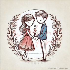 love wedding vectors 6237