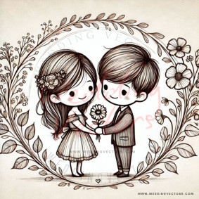 love wedding vectors 6250