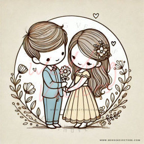 love wedding vectors 6266