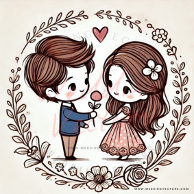 love wedding vectors 6268