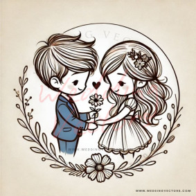 love wedding vectors 6274