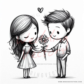 love wedding vectors 6276