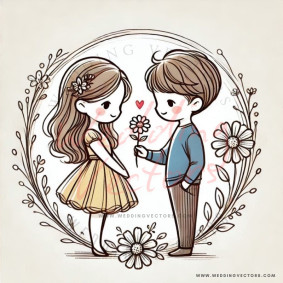 love wedding vectors 6285