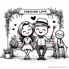 love wedding vectors 6287