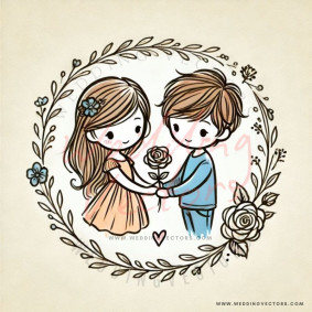 love wedding vectors 6304
