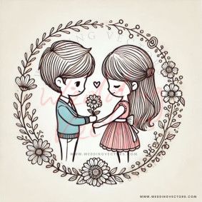 love wedding vectors 6310