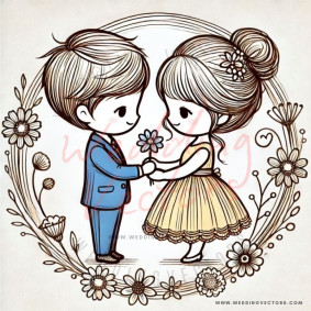 love wedding vectors 6319