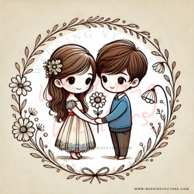 love wedding vectors 6323