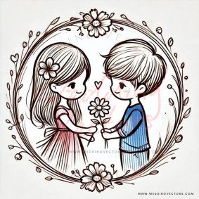 love wedding vectors 6335