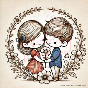 love wedding vectors 6343