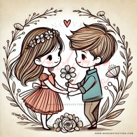 love wedding vectors 6353