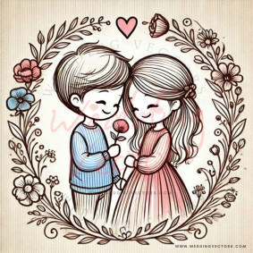 love wedding vectors 6354