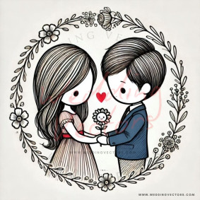 love wedding vectors 6360