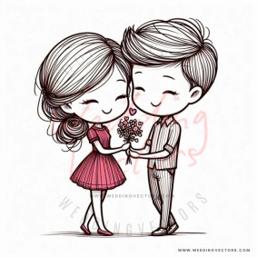 love wedding vectors 6363