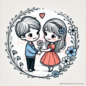 love wedding vectors 6370