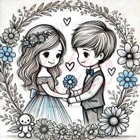 love wedding vectors 6389