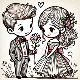 love wedding vectors 6399