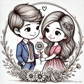 love wedding vectors 6402