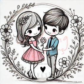 love wedding vectors 6421