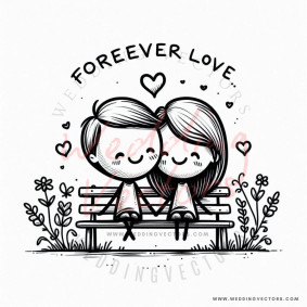 love wedding vectors 6422