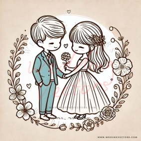 love wedding vectors 6432