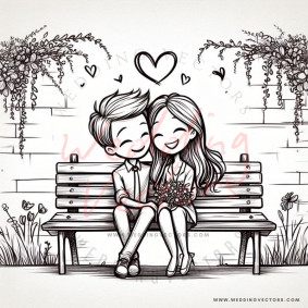 love wedding vectors 6440