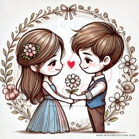 love wedding vectors 6451