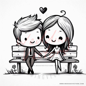 love wedding vectors 6452
