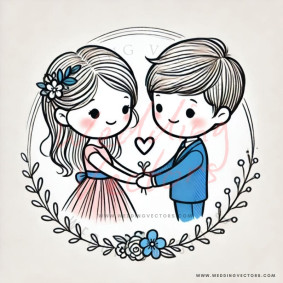love wedding vectors 6455
