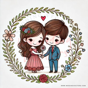 love wedding vectors 6459