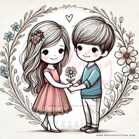 love wedding vectors 6460