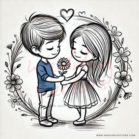love wedding vectors 6463