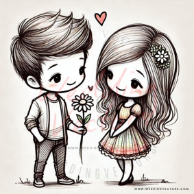 love wedding vectors 6465