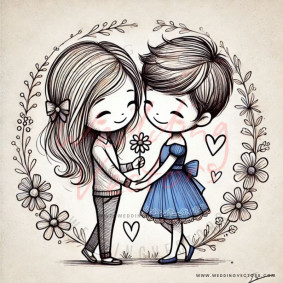 love wedding vectors 6469