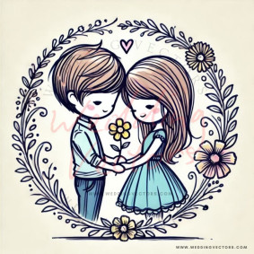 love wedding vectors 6473