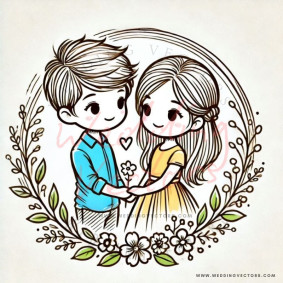 love wedding vectors 6474