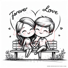 love wedding vectors 6476