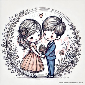 love wedding vectors 6495