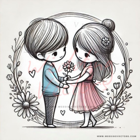 love wedding vectors 6497