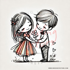 love wedding vectors 6501