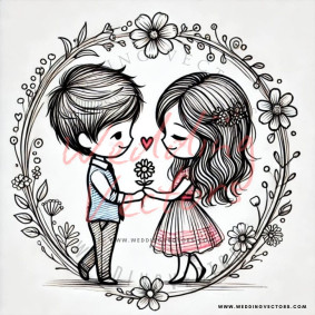 love wedding vectors 6503