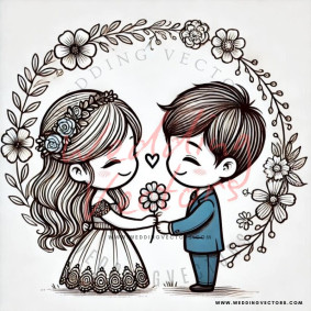 love wedding vectors 6505