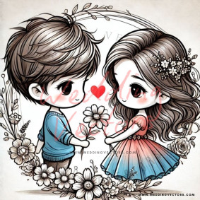 love wedding vectors 6506