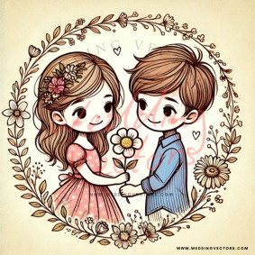love wedding vectors 6511
