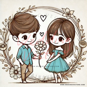 love wedding vectors 6517