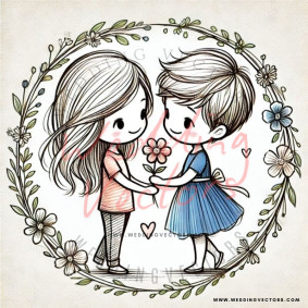 love wedding vectors 6523