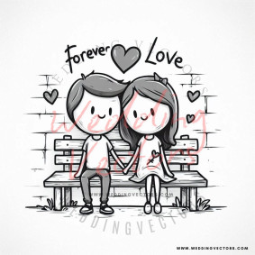 love wedding vectors 6524